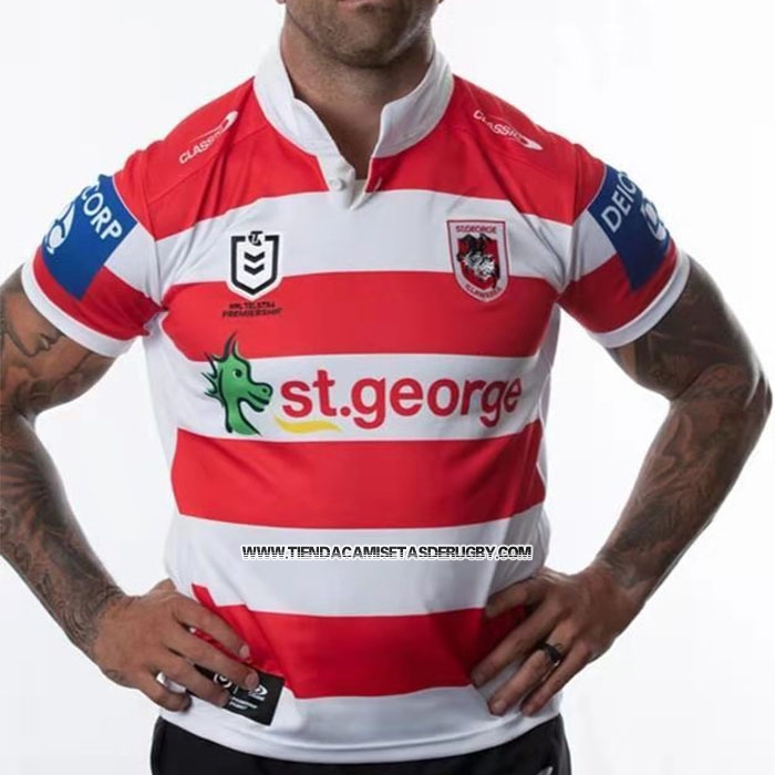 Camiseta St George Illawarra Dragons Rugby 2021 Entrenamiento